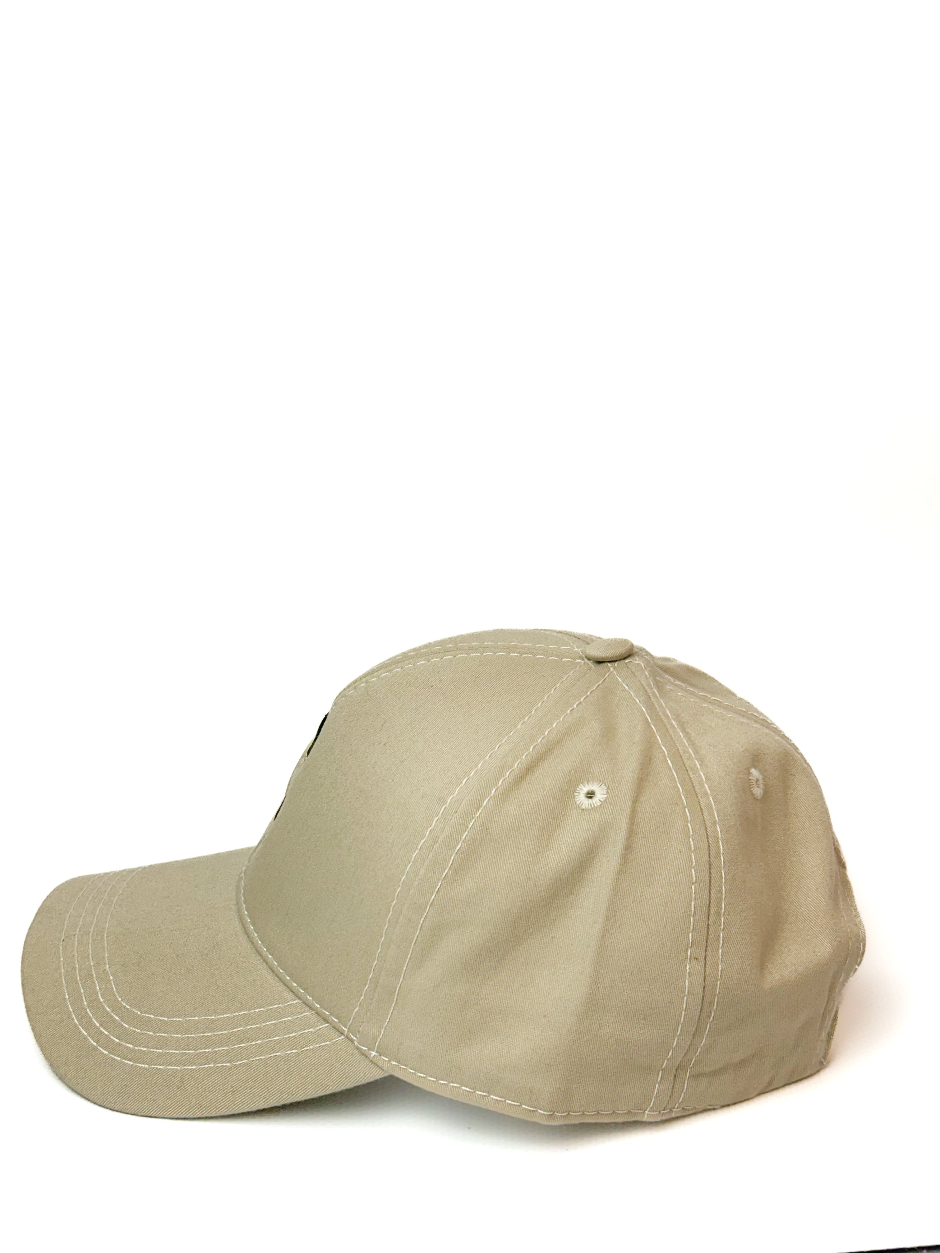 Initials Beige Signature Cap