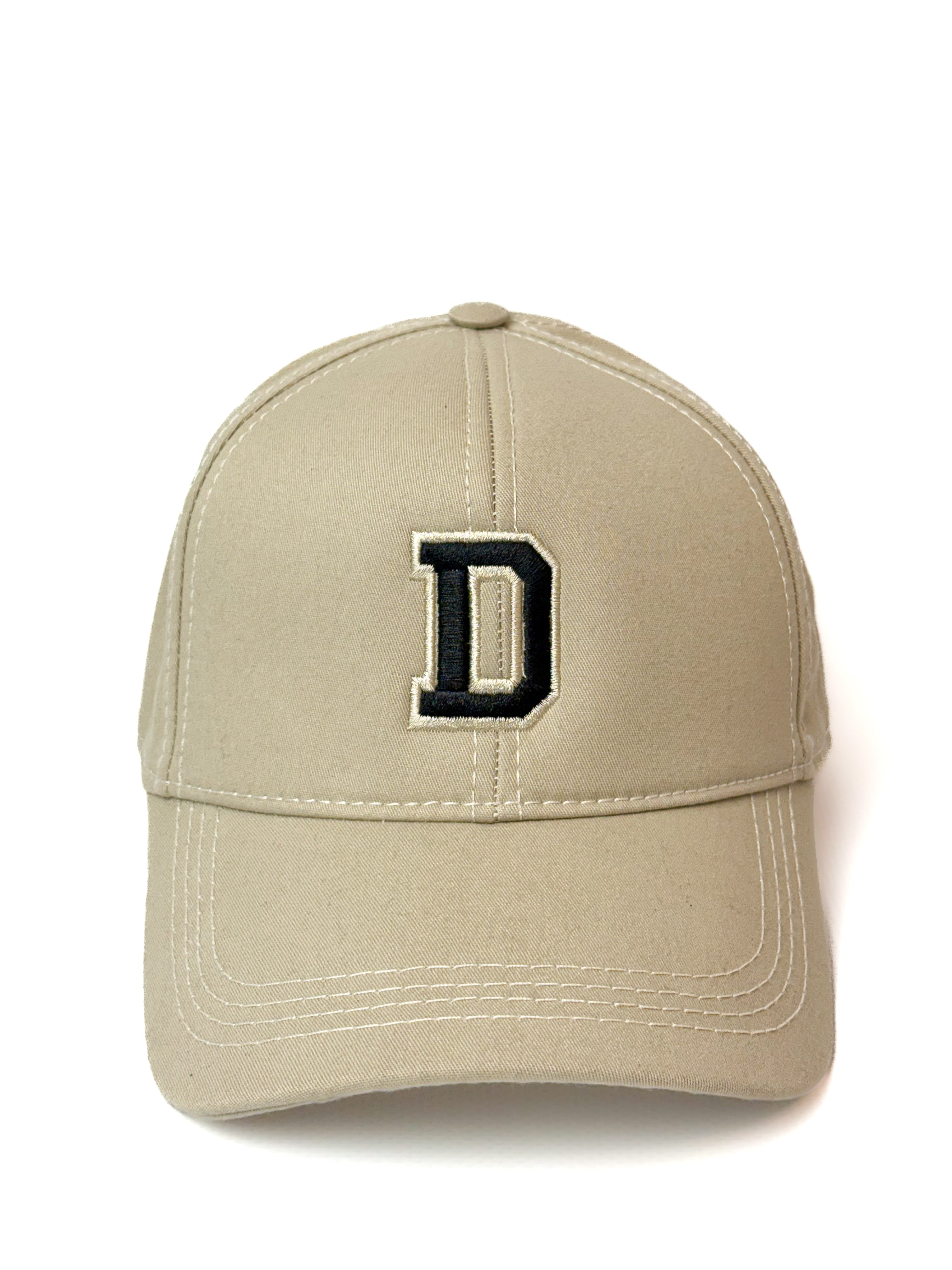 Initials Beige Signature Cap