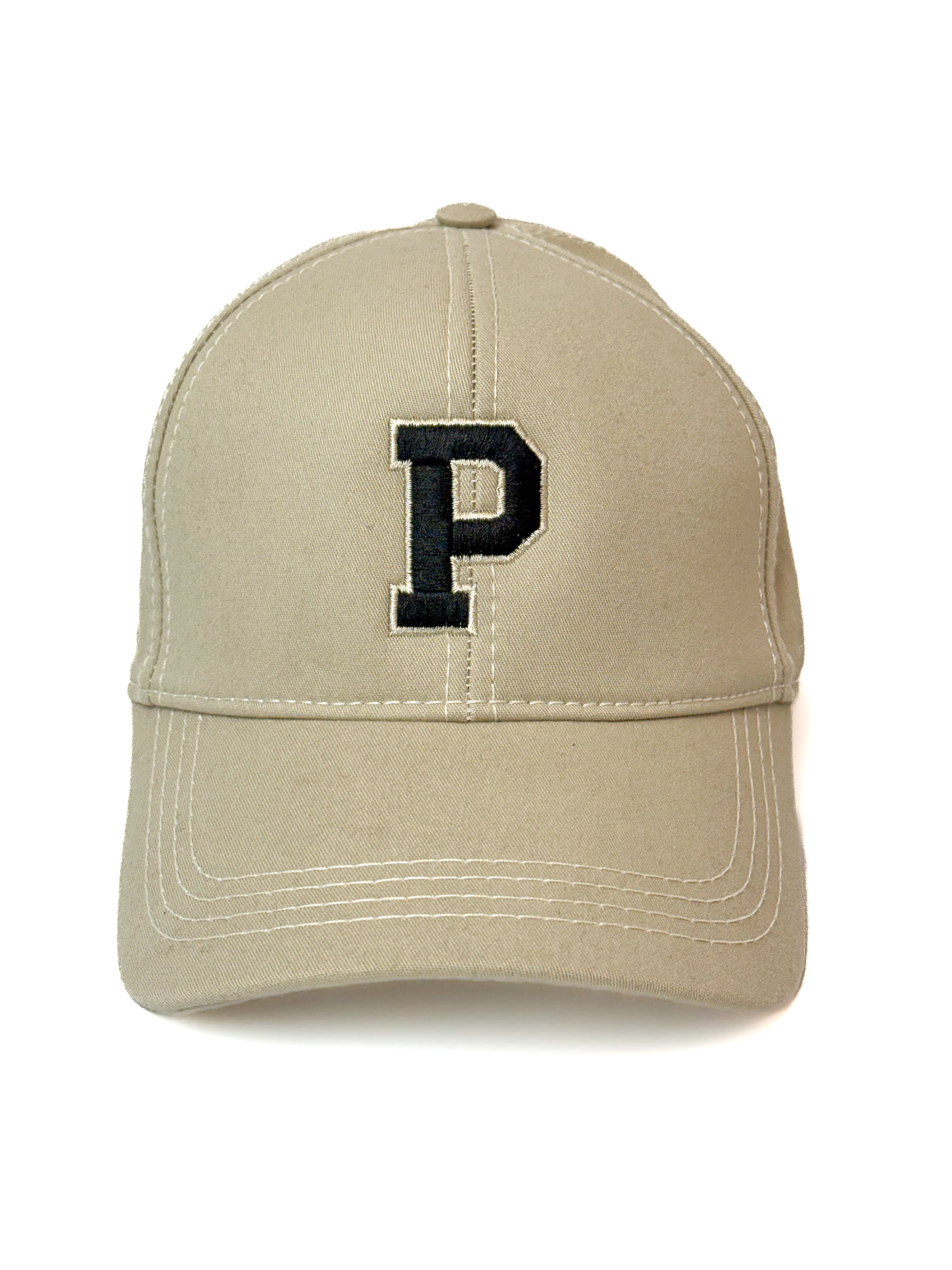 Initials Beige Signature Cap