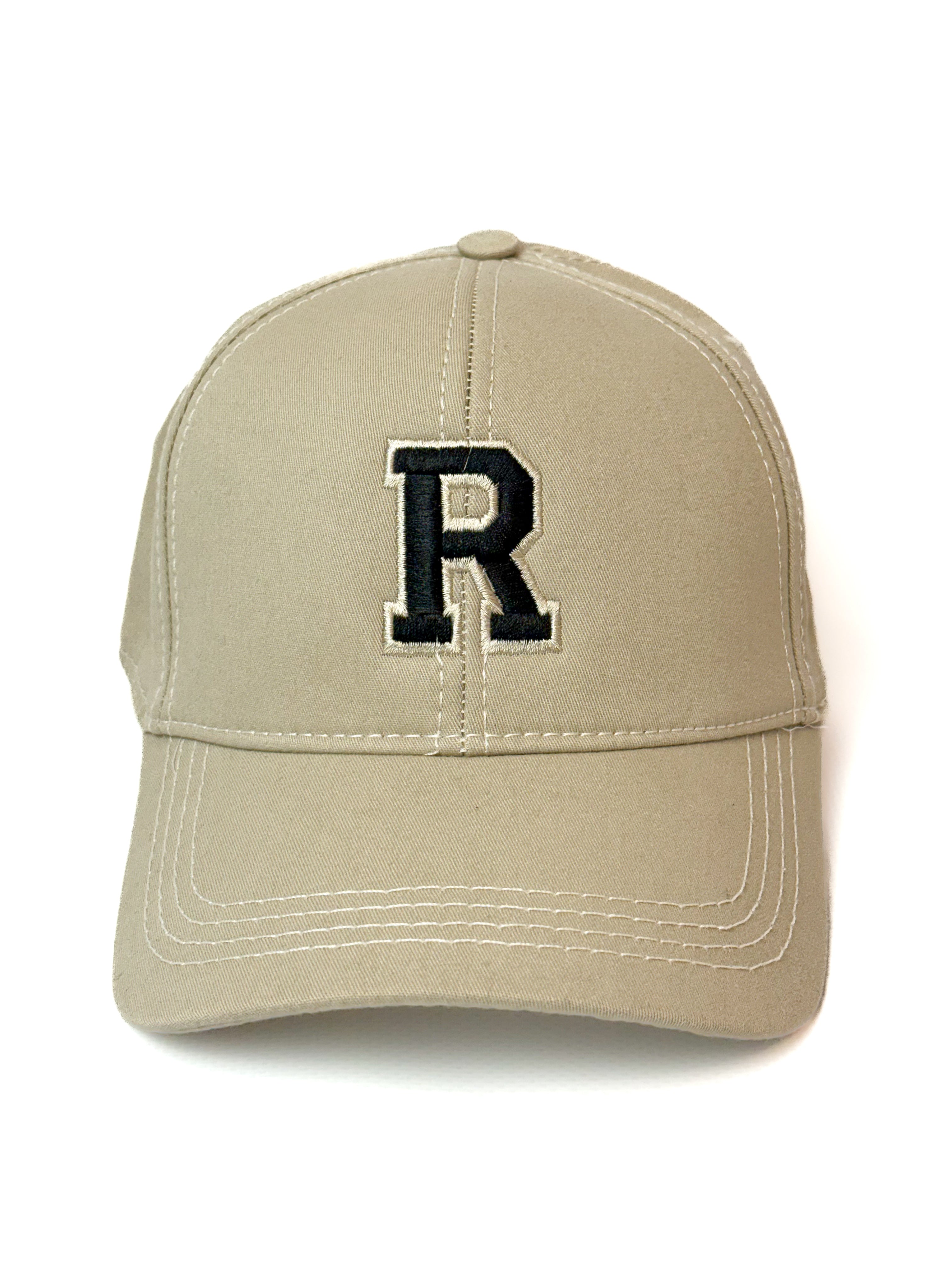 Initials Beige Signature Cap