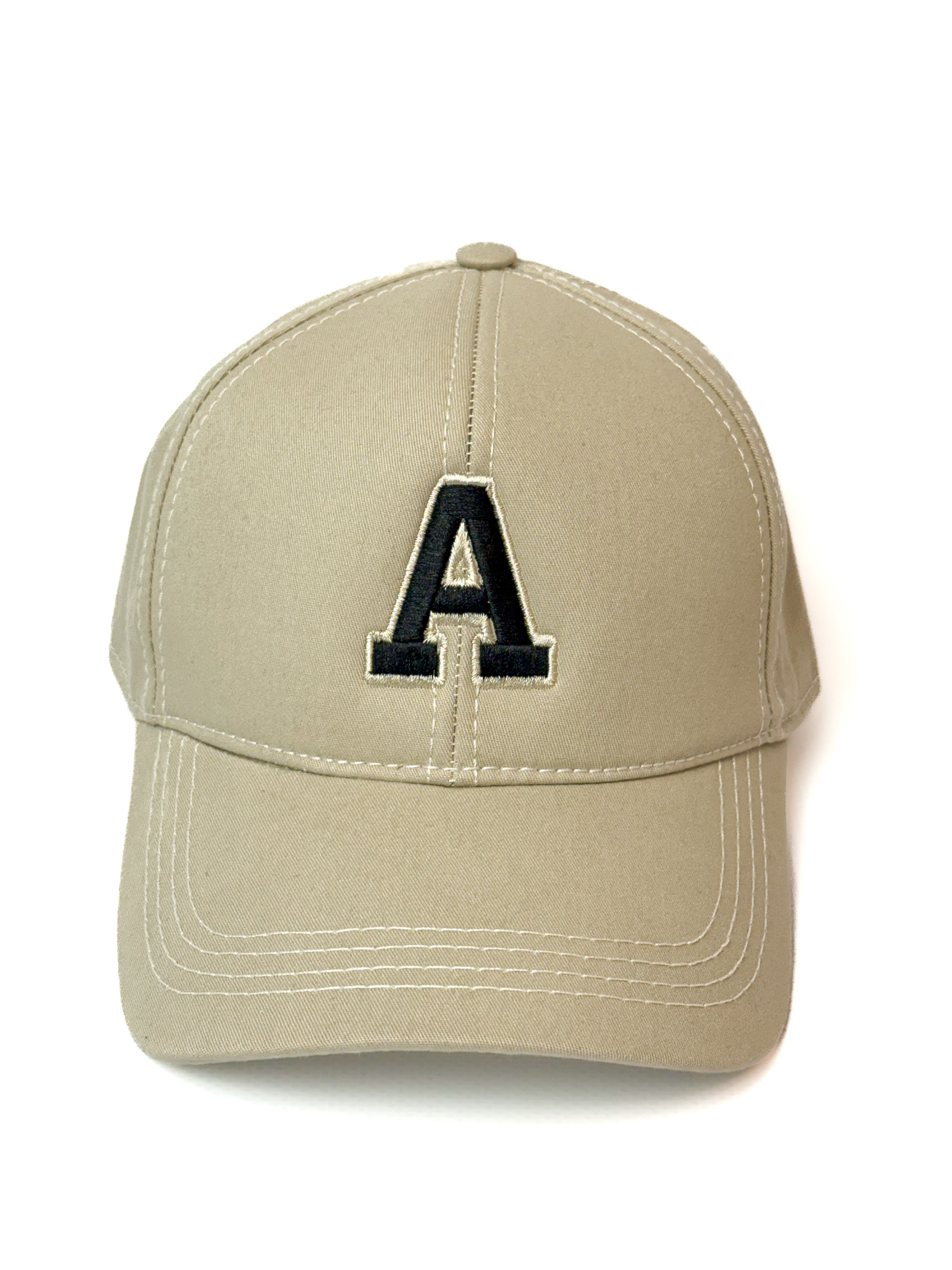 Initials Beige Signature Cap