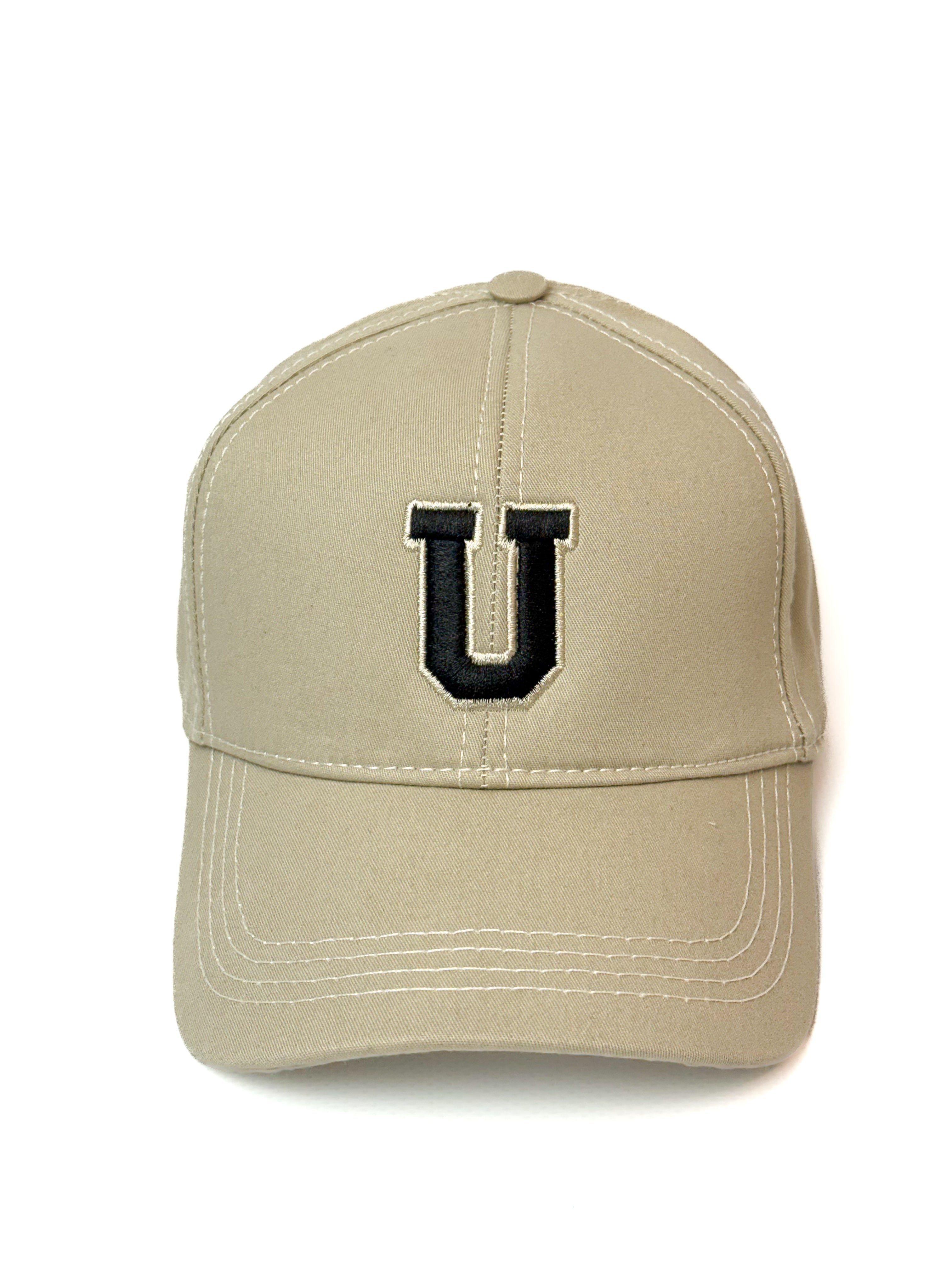 Initials Beige Signature Cap