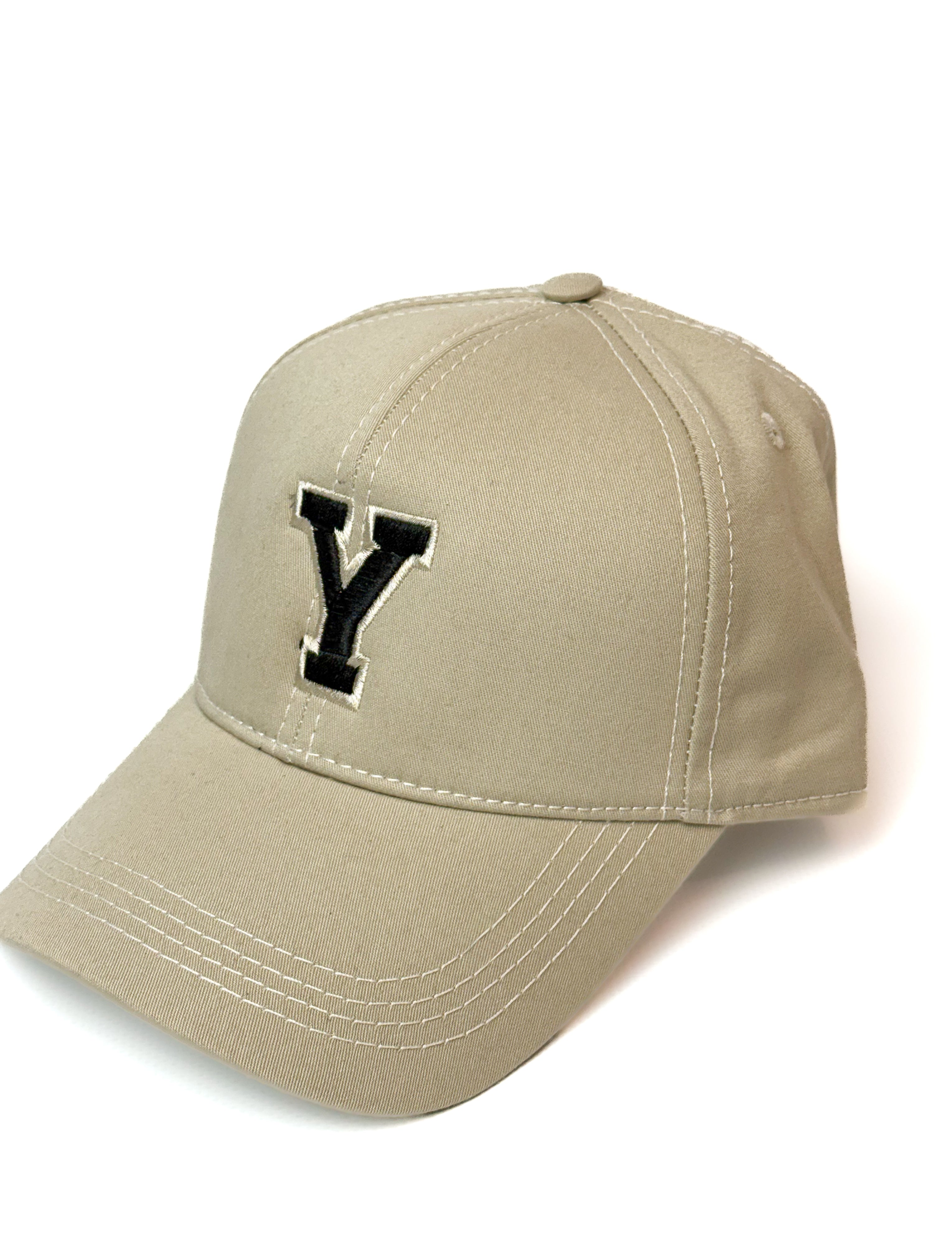 Initials Beige Signature Cap