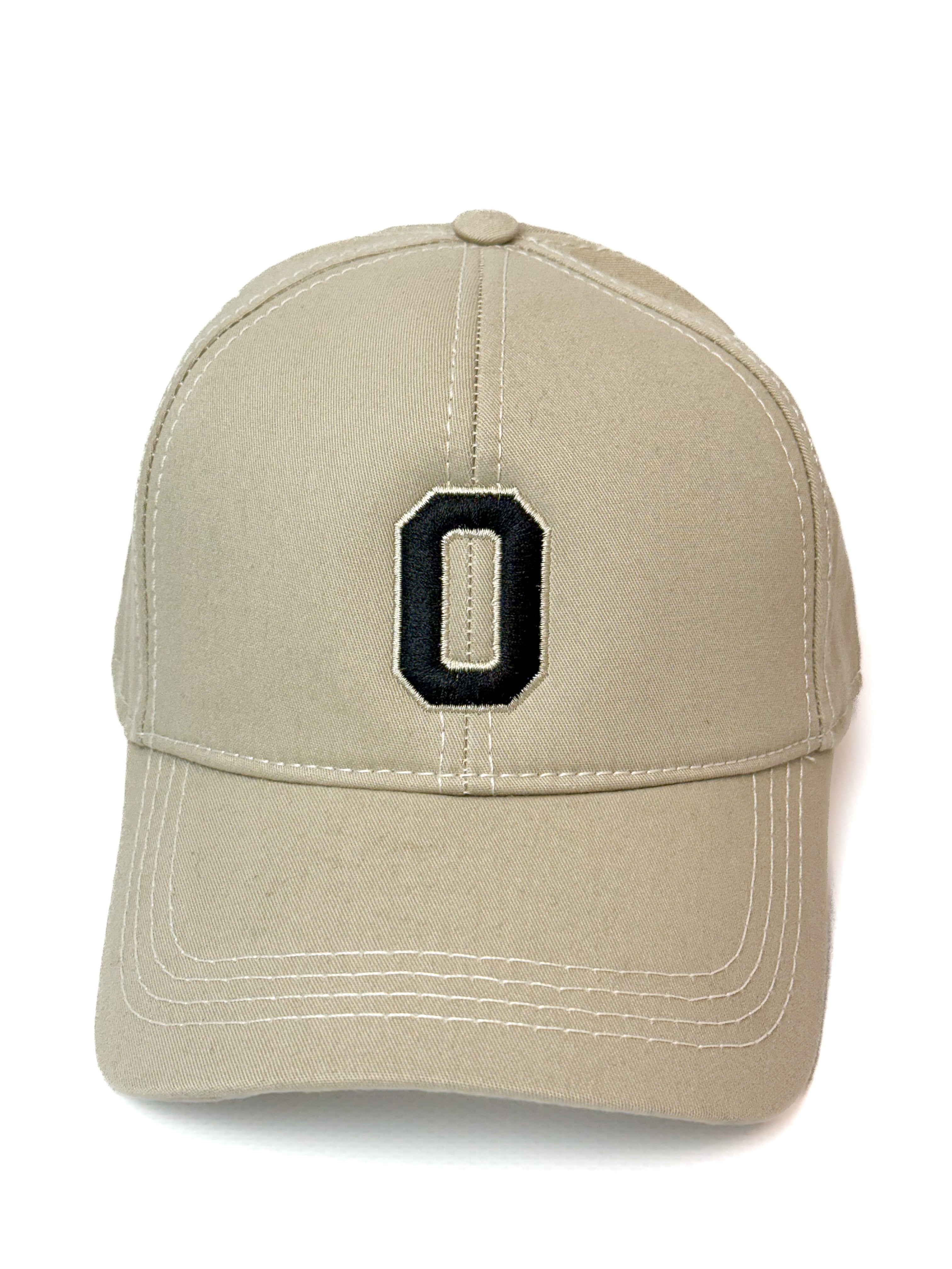 Initials Beige Signature Cap