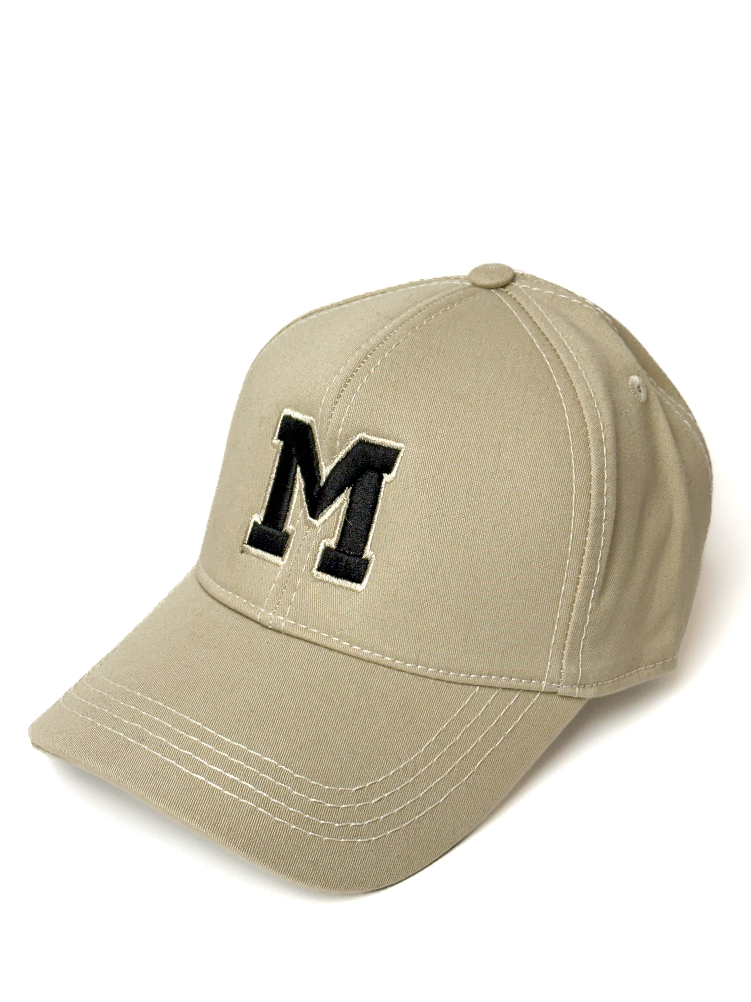 Initials Beige Signature Cap