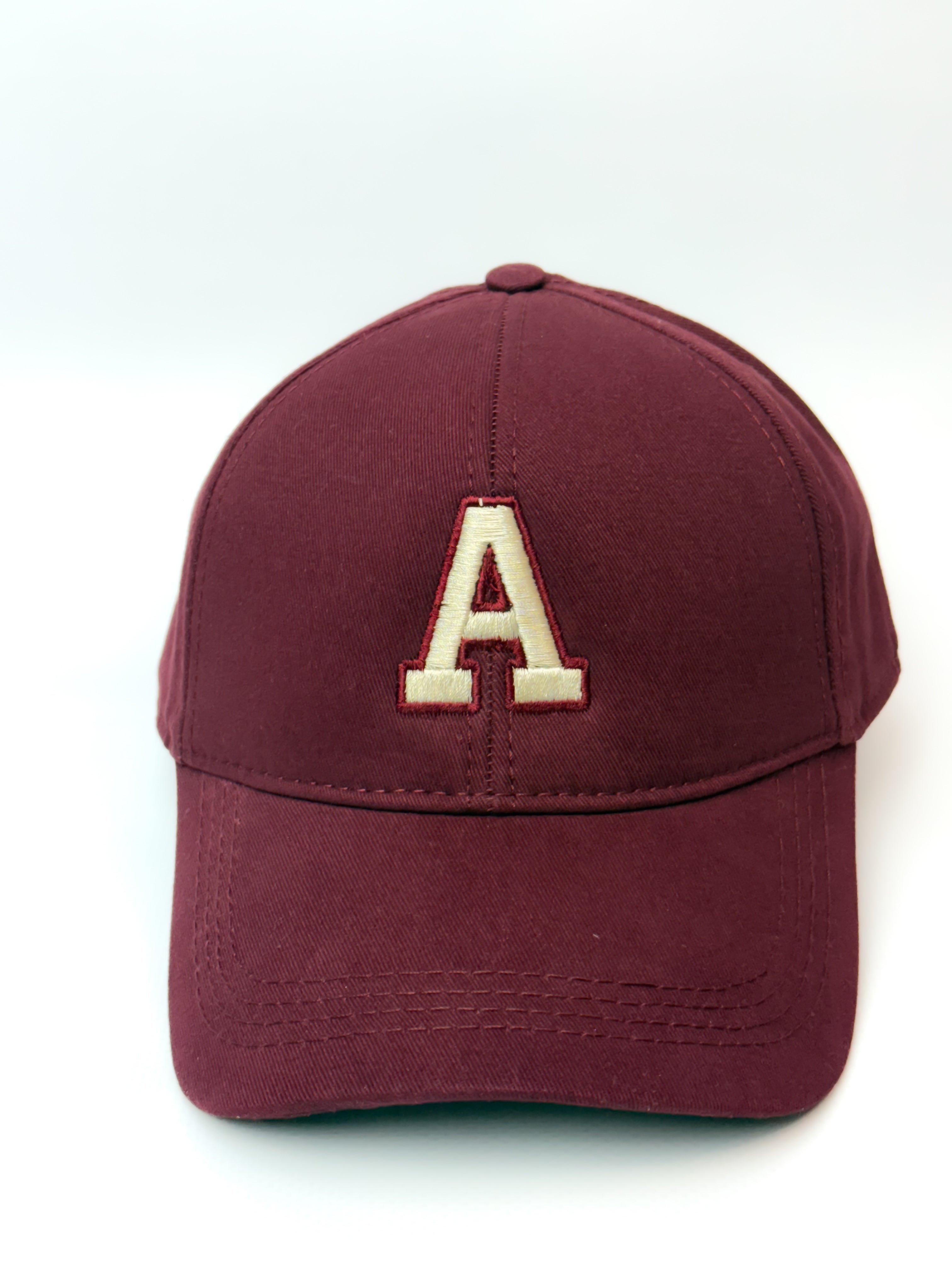 Initials Bordeaux Signature Cap