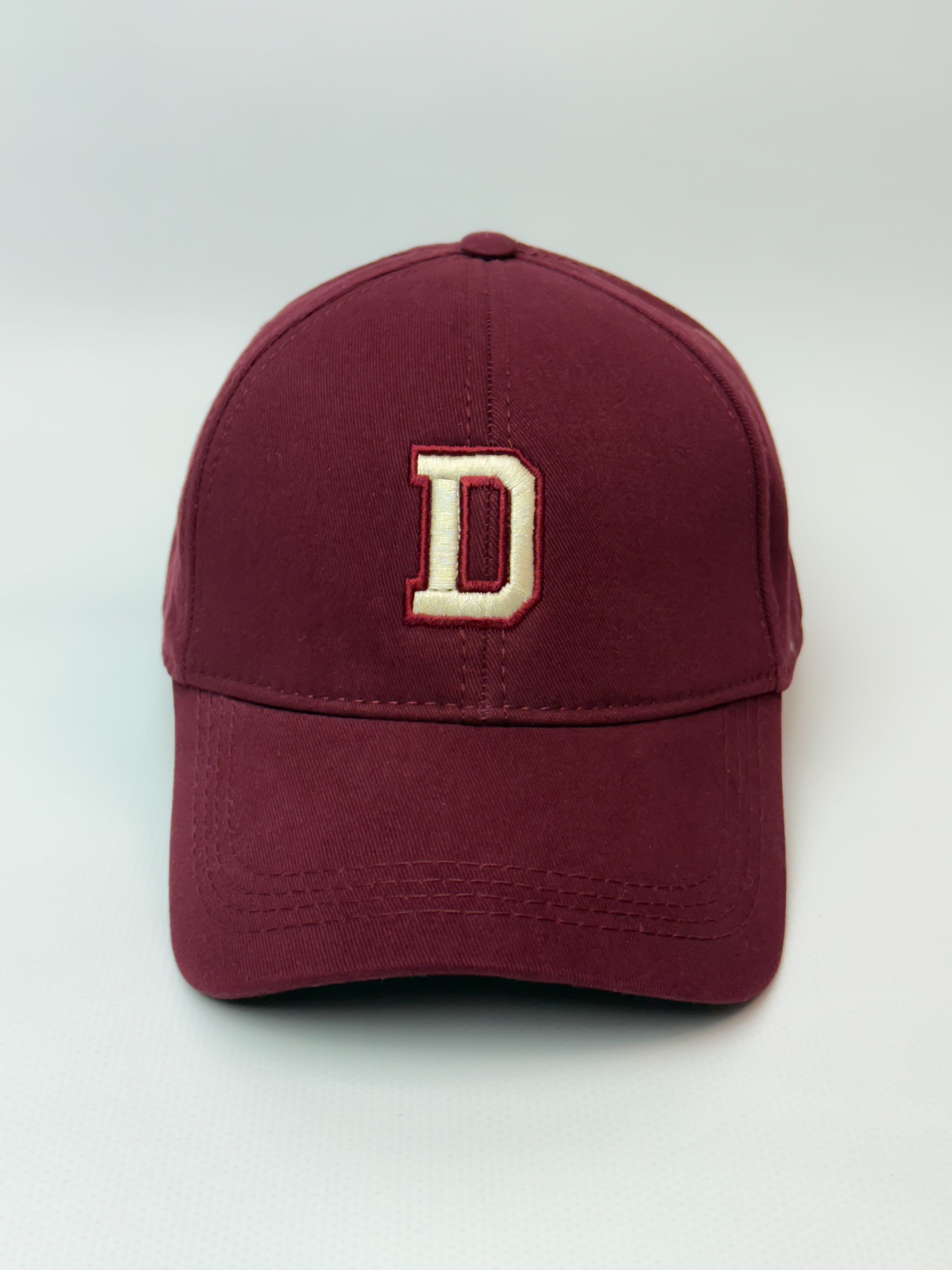 Initials Bordeaux Signature Cap