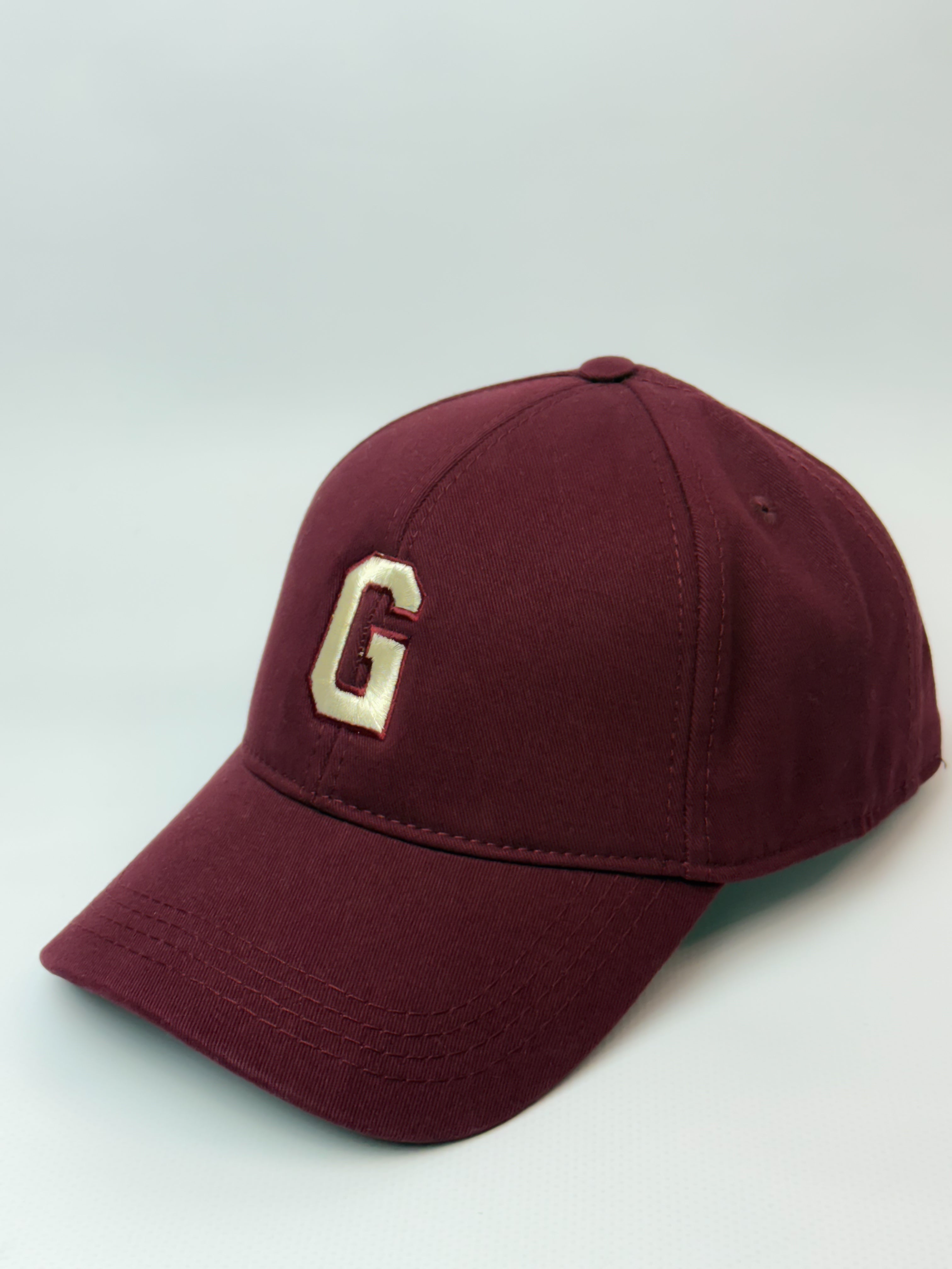 Initials Bordeaux Signature Cap
