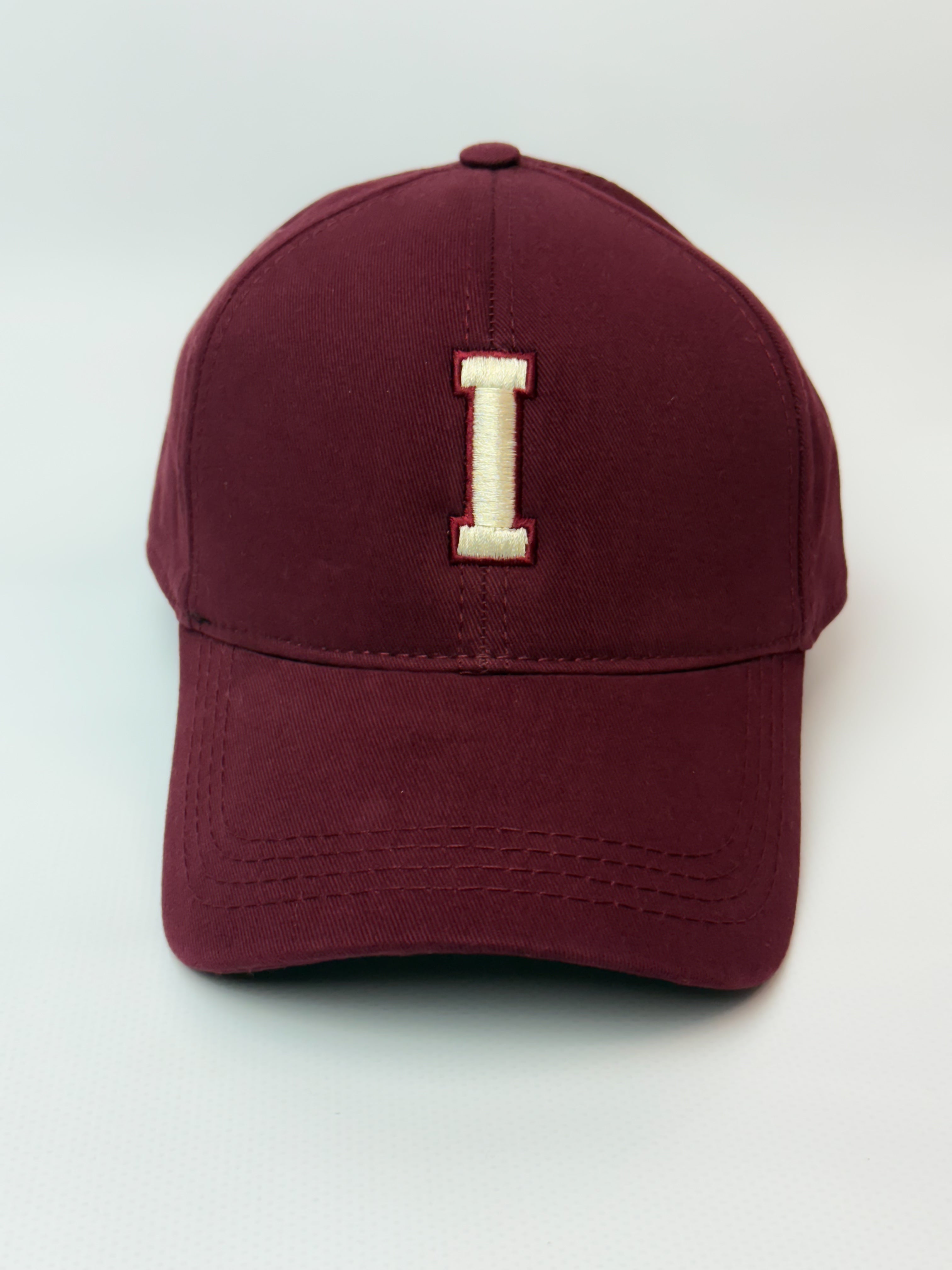 Initials Bordeaux Signature Cap
