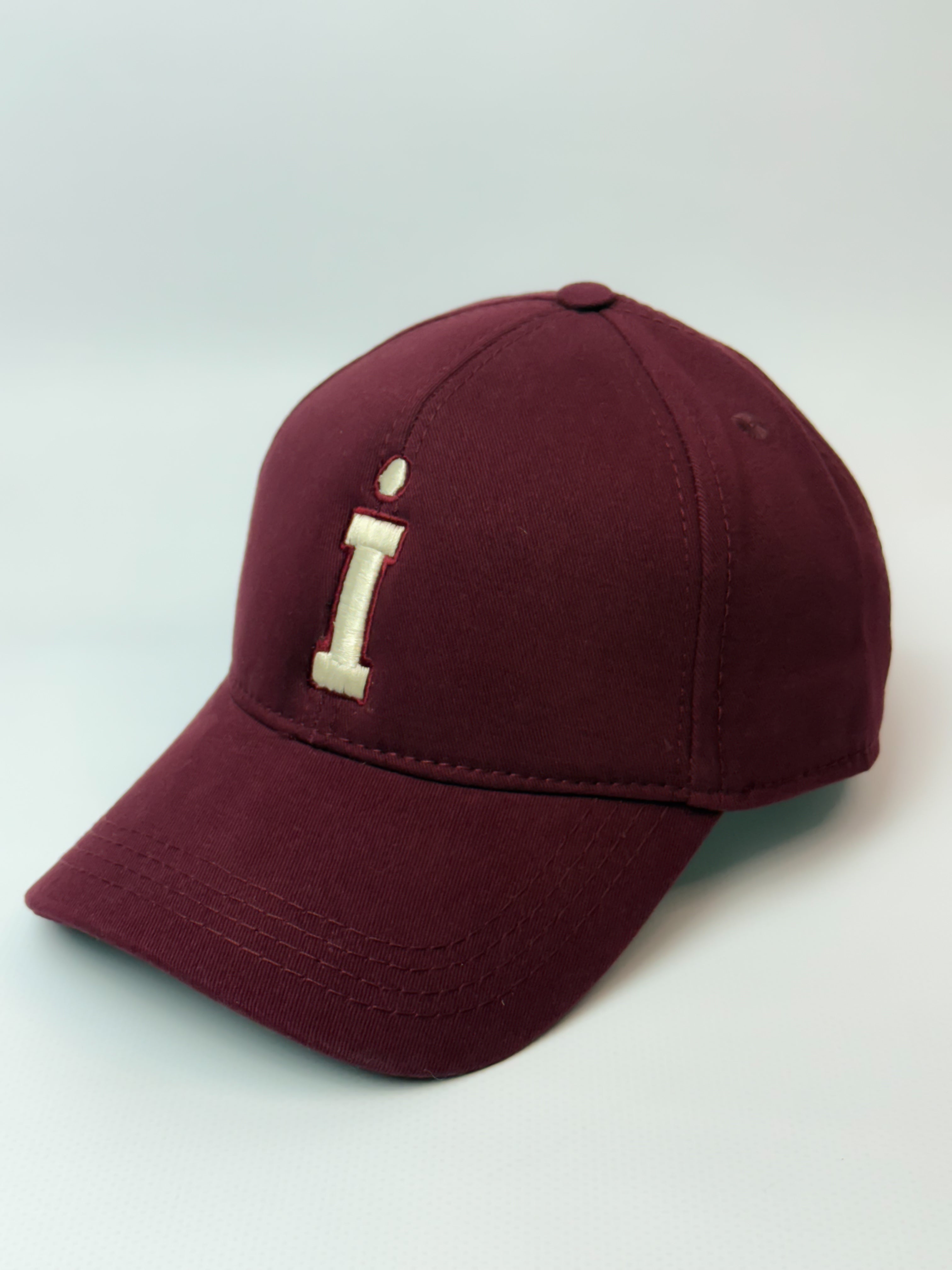Initials Bordeaux Signature Cap