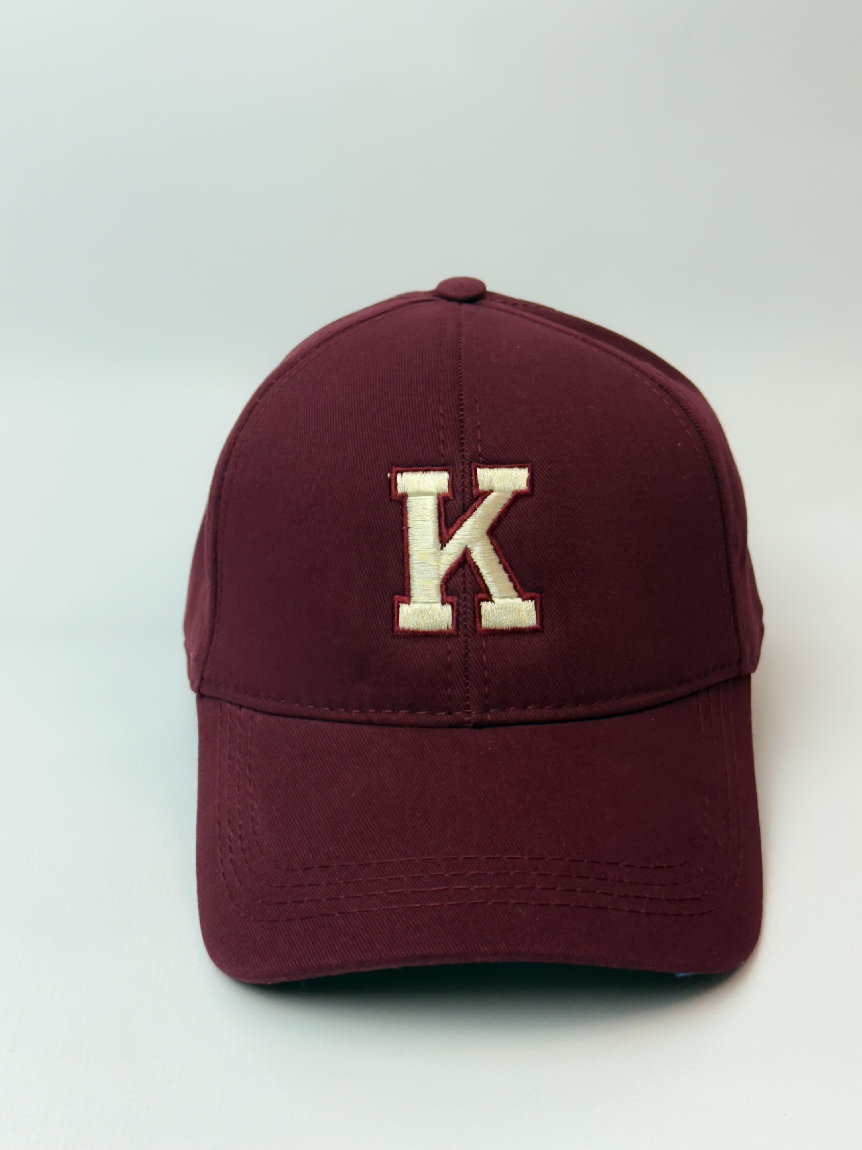Initials Bordeaux Signature Cap