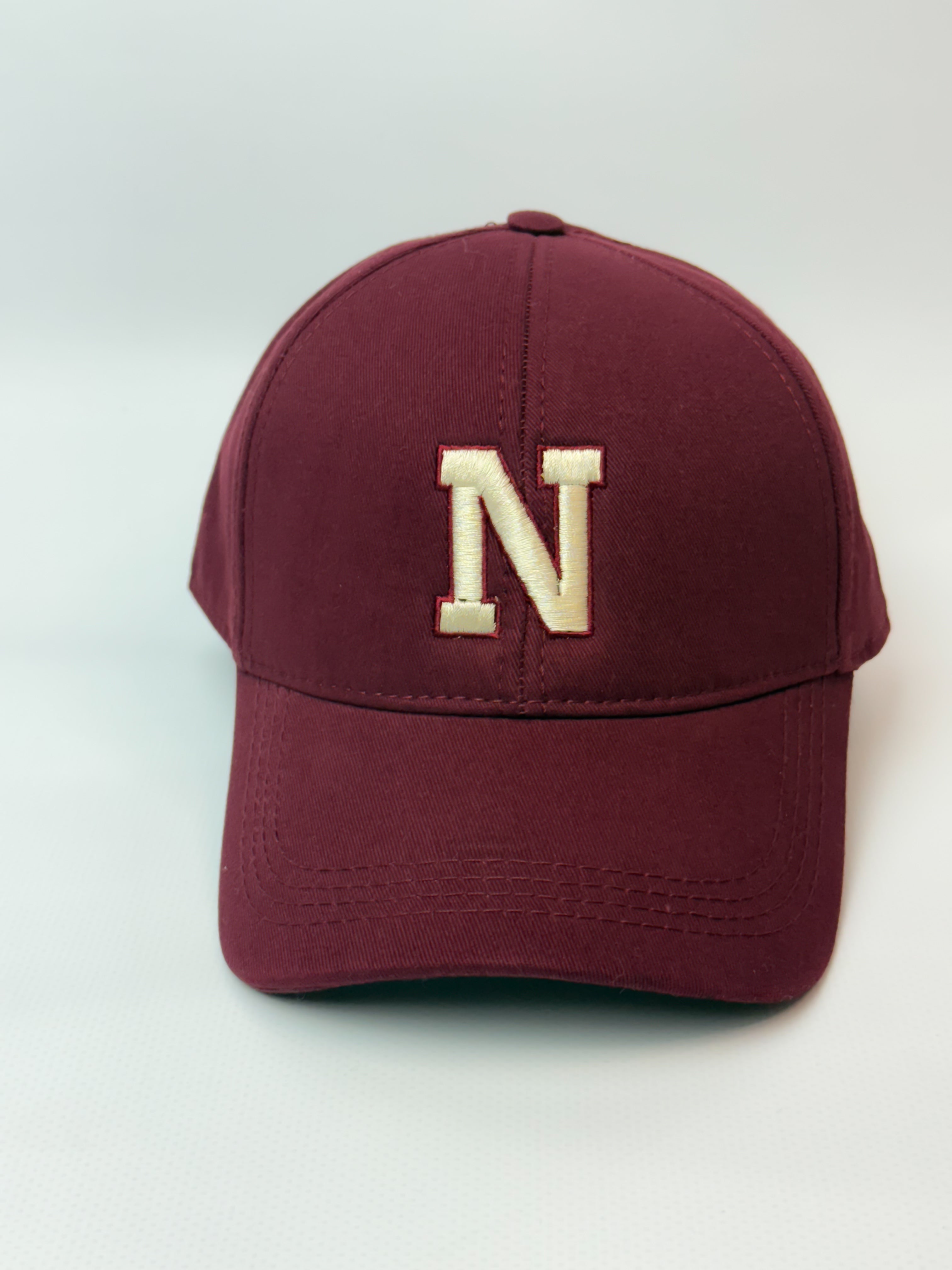 Initials Bordeaux Signature Cap