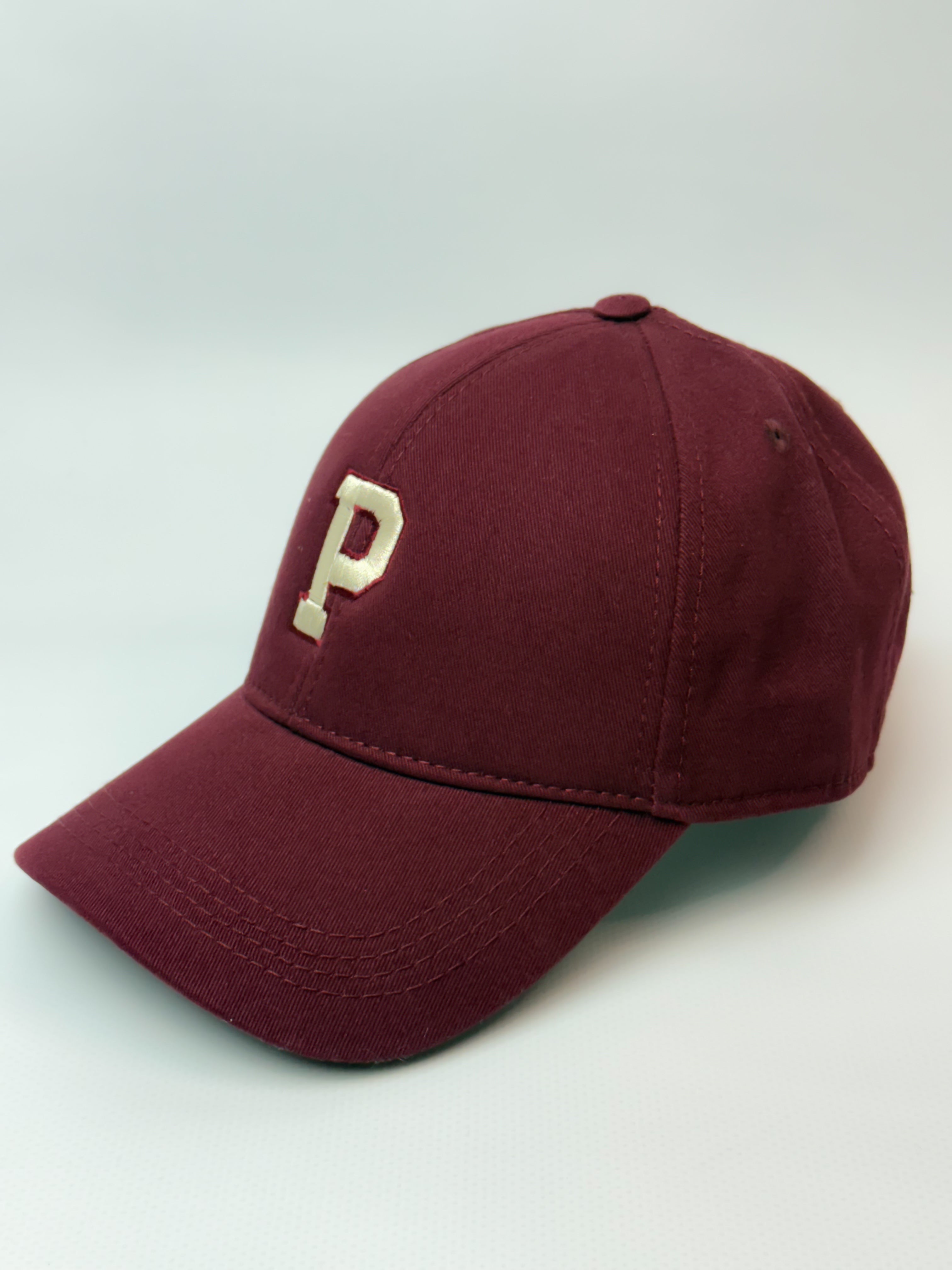 Initials Bordeaux Signature Cap