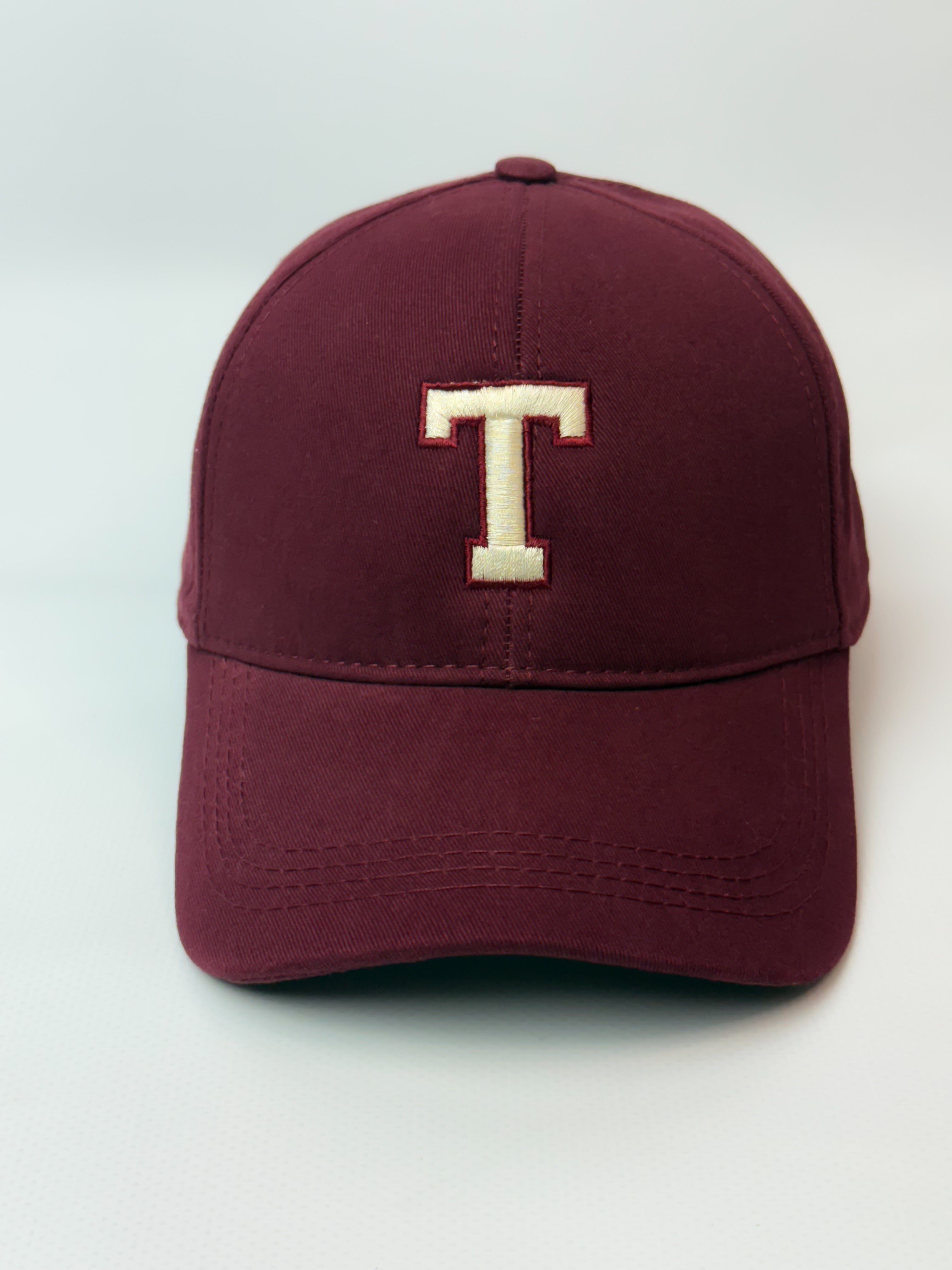 Initials Bordeaux Signature Cap