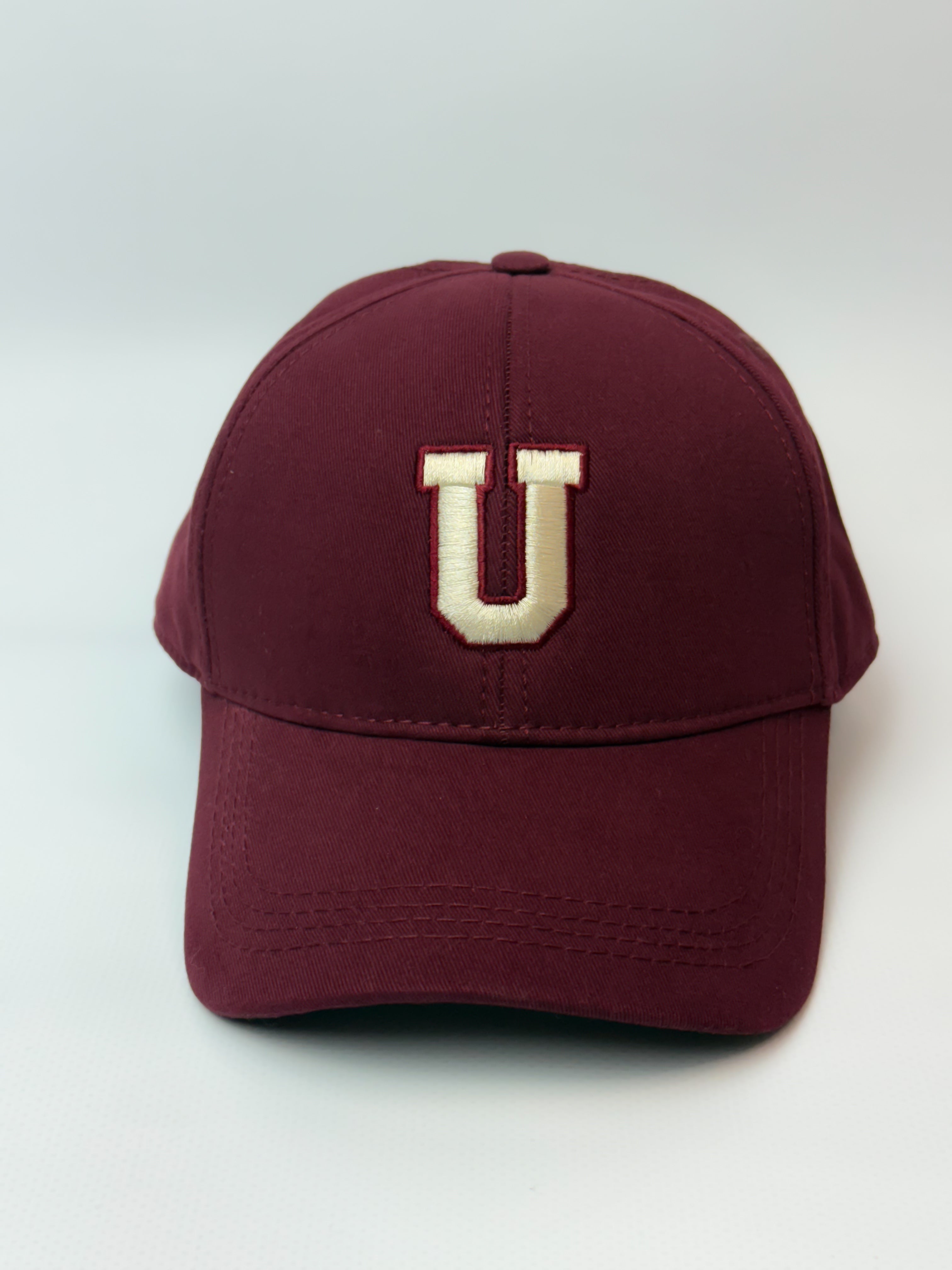 Initials Bordeaux Signature Cap