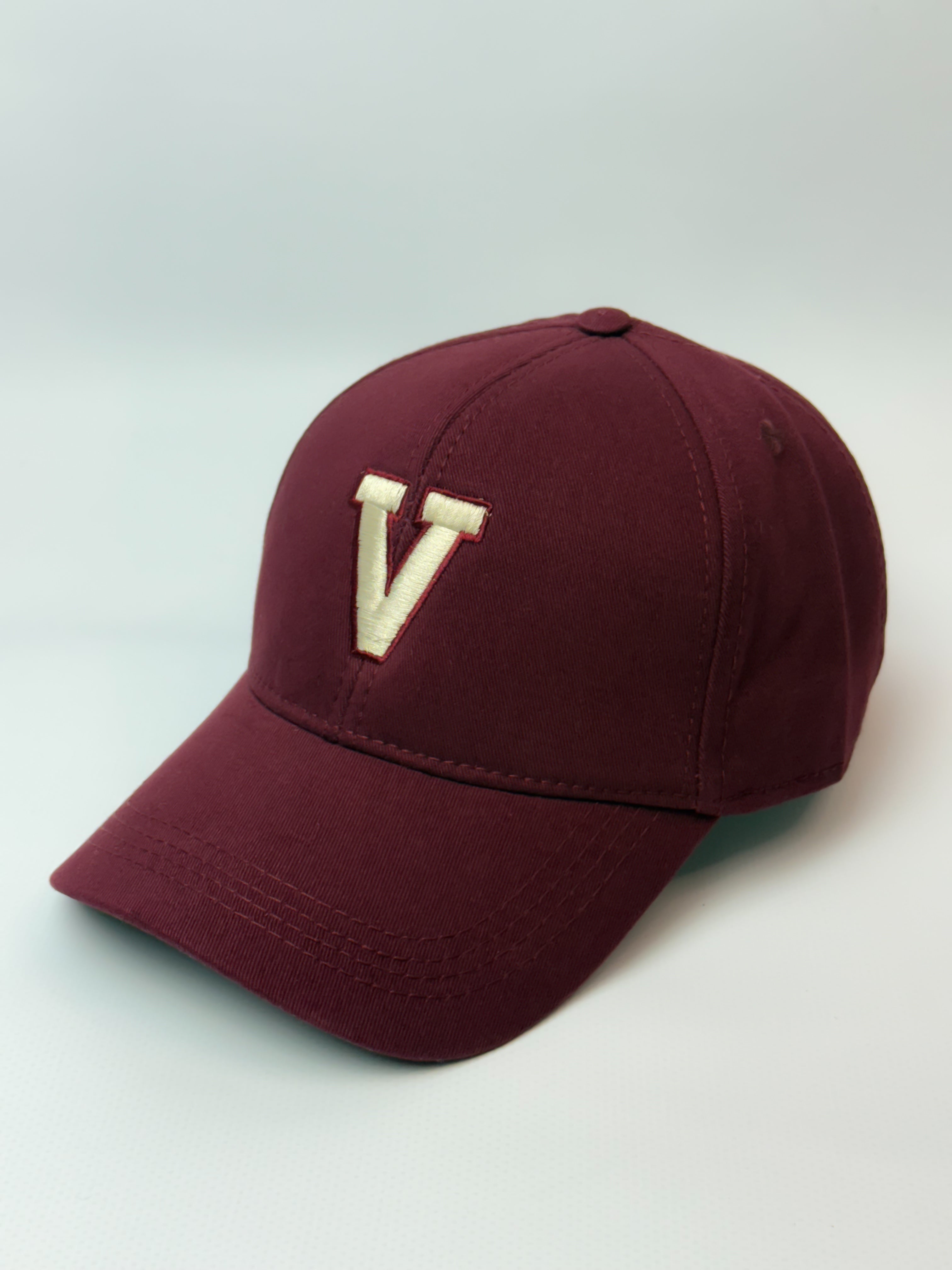 Initials Bordeaux Signature Cap