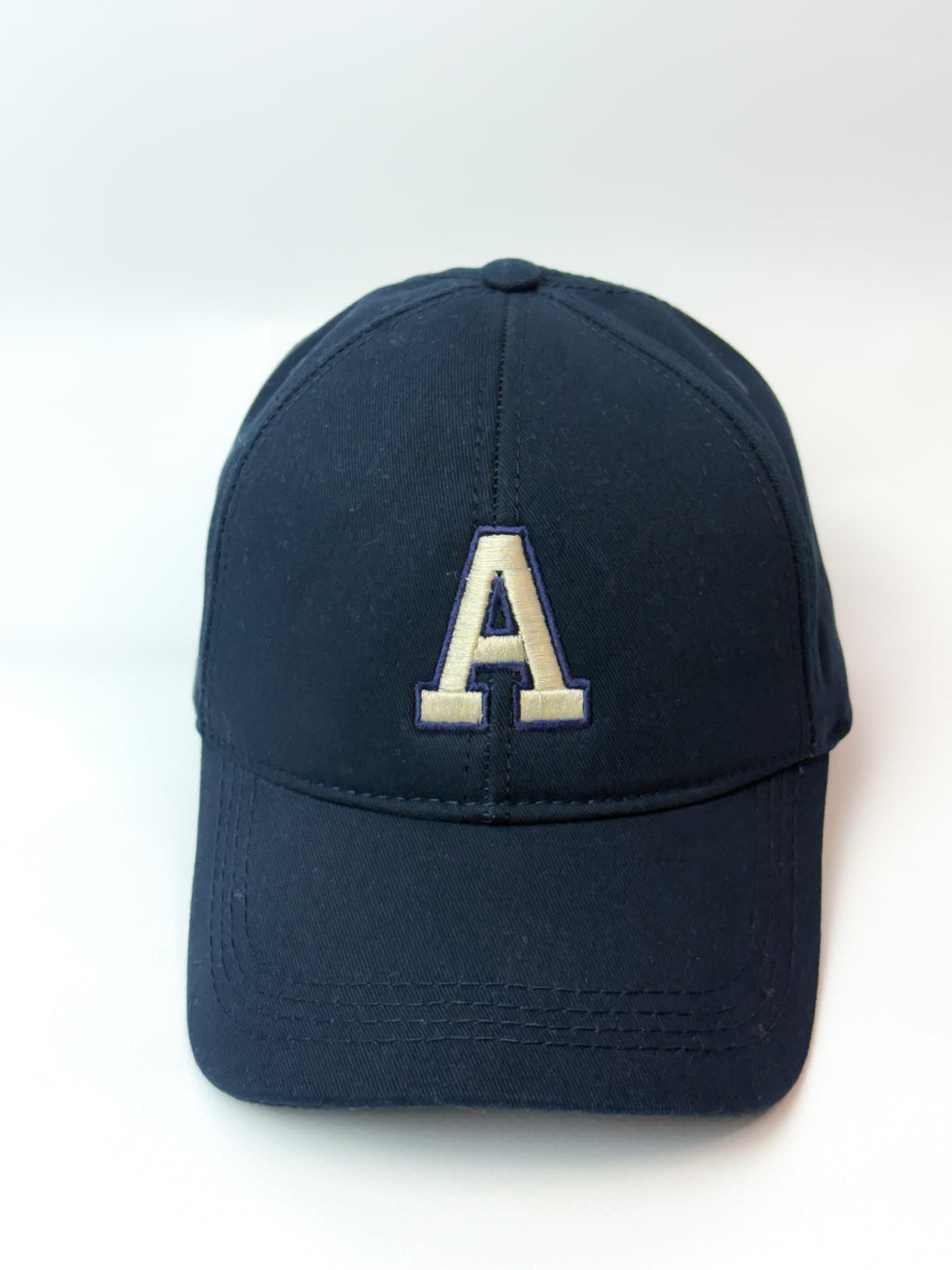 Initial Cap Navy | Embroidered Letter Cap INITIALS