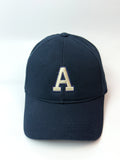Initial Cap Navy | Embroidered Letter Cap INITIALS